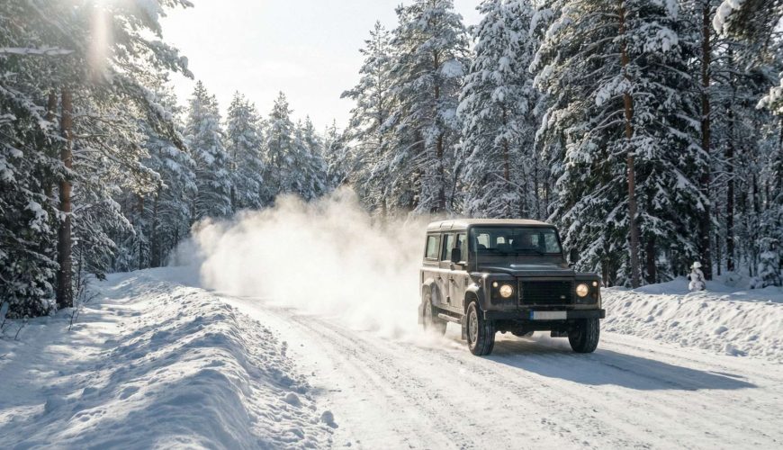 İstanbul çıkışlı kış yol manzaraları ve karlı orman yolu